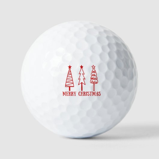 メリークリスマス ゴルフボール (正面)