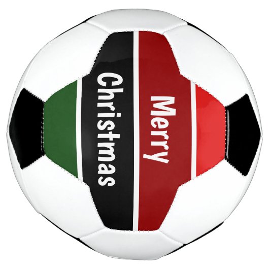 メリークリスマス サッカーボール (回転)