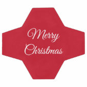 メリークリスマス サッカーボール (フラット)