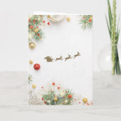 メリークリスマス サンキューカード (裏面)