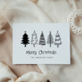 メリークリスマス サンキューカード