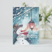 メリークリスマス サンキューカード (スタンド正面)