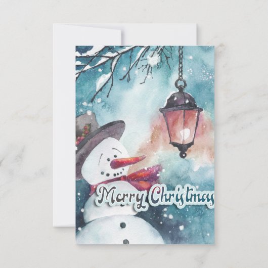 メリークリスマス サンキューカード (裏面)