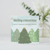 メリークリスマス サンキューカード (スタンド正面)