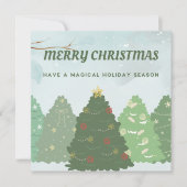 メリークリスマス サンキューカード (正面)