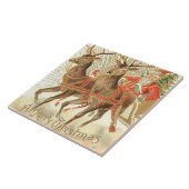 メリークリスマス（サンタとトナカイ） タイル (側面)