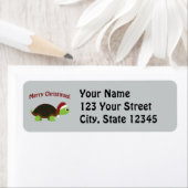 メリークリスマス！サンタカメ ラベル (インサイチュ)