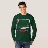 メリークリスマス サンタギフト Tシャツ (正面フル)
