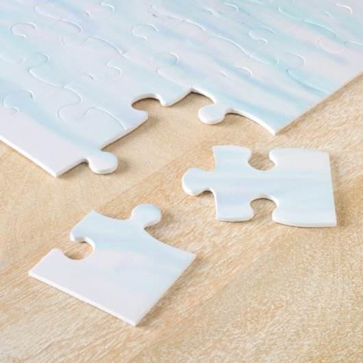 メリークリスマス!サンタクロースと猫と犬 ジグソーパズル (側面)