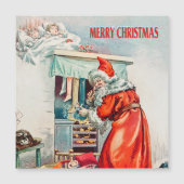 メリークリスマス – サンタクロースのホリデーカード (正面)