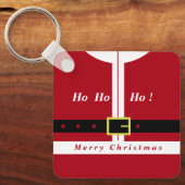 メリークリスマス – サンタクロース – みんなのためのギフト キーホルダー (正面)