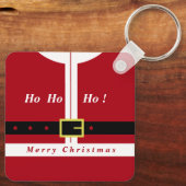 メリークリスマス – サンタクロース – みんなのためのギフト キーホルダー (裏面)
