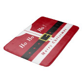 メリークリスマス – サンタクロース – みんなのためのギフト バスマット (アングル)