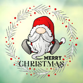 メリークリスマス サンタクロース グノーム リース ウィンドウサイン (シート3)