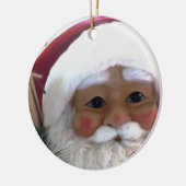 メリークリスマス サンタクロース セラミックオーナメント (左)