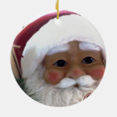 メリークリスマス サンタクロース セラミックオーナメント (裏面)