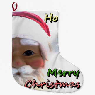 メリークリスマス サンタクロース ラージクリスマスストッキング