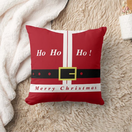 メリークリスマス – サンタクロース – 贈り物 – おもしろい クッション (ブランケット)