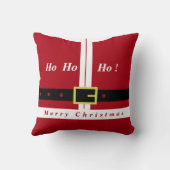 メリークリスマス – サンタクロース – 贈り物 – おもしろい クッション (裏面)