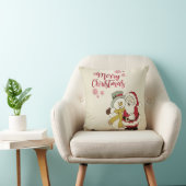 メリークリスマス,サンタクロース,雪だるま クッション (椅子)
