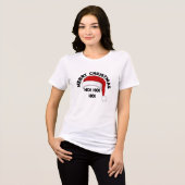メリークリスマス サンタクロース Tシャツ (正面全面)