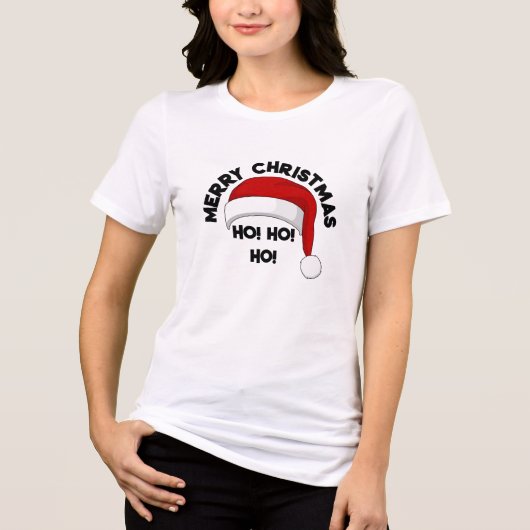 メリークリスマス サンタクロース Tシャツ (正面)