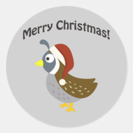 メリークリスマス!サンタクワイユ ラウンドシール