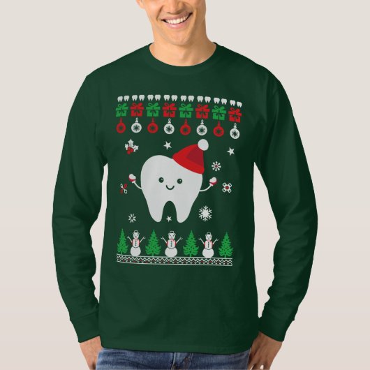 メリークリスマス サンタドクター Tシャツ (正面)