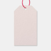 メリークリスマス – サンタハットの眠る子猫 ギフトタグ (裏面)