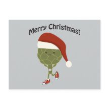 メリークリスマス！サンタランニングーのアーティチョーク