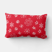 メリークリスマス | サンタ親愛ーはランバーの説明ができる ランバークッション (裏面)