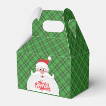 メリークリスマス サンタ ギフトボックス