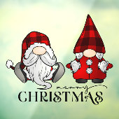 メリークリスマス サンタ クロース夫人 ノーム ビジネス ウィンドウサイン (シート3)