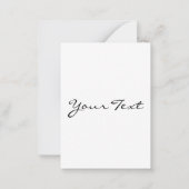 メリークリスマス サンタ タルタン プライド ノートカード (裏面)