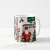 メリークリスマス・サンタ・デコレーション コーヒーマグカップ (正面右)
