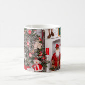 メリークリスマス・サンタ・デコレーション コーヒーマグカップ (中央)