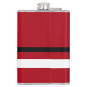 メリークリスマス – サンタ – プレゼント – 応援 フラスク (裏面)