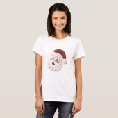 メリークリスマス サンタ ラッチフック Tシャツ (正面フル)