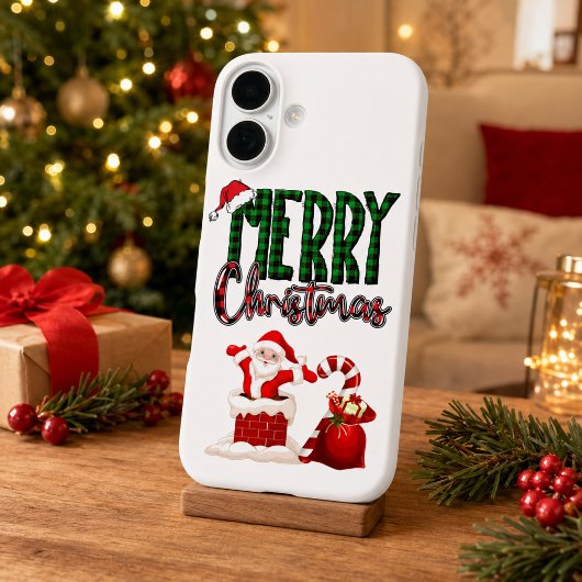 メリークリスマス サンタ iPhone 16 カバー