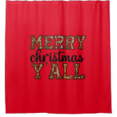 メリークリスマス シャワーカーテン (正面)