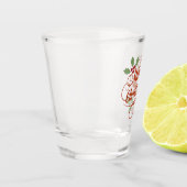 「メリークリスマス」ショットグラス ショットグラス (左)