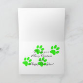 メリークリスマス シーズンカード (内部)