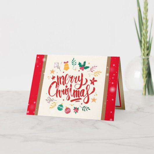 メリークリスマス シーズンカード (正面)