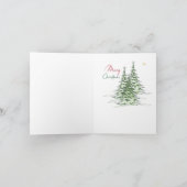 メリークリスマス シーズンカード (内部)