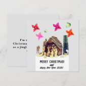 メリークリスマス！ シーズンカード (正面/裏面)