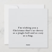 メリークリスマス！ シーズンカード (裏面)