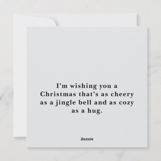 メリークリスマス！ シーズンカード (裏面)