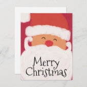 メリークリスマス シーズンカード (正面/裏面)