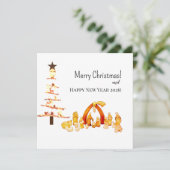 メリークリスマス！ シーズンカード (スタンド正面)