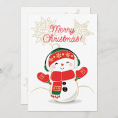 メリークリスマス シーズンカード (正面/裏面)